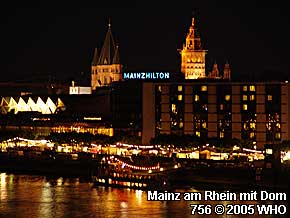 Mainz am Rhein mit Dom, 756 © 2005 WHO
